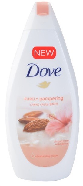 Dove Purely Pampering Almond habfürdő mandula és hibiszkusz  500 ml