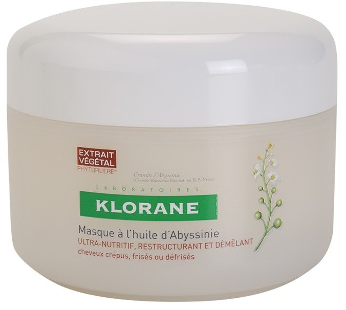 Klorane Crambe d'Abyssinie erősítő maszk hullámos hajra  150 ml