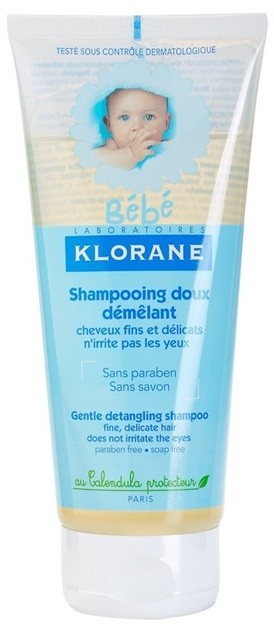 Klorane Bébé sampon gyermekeknek  200 ml