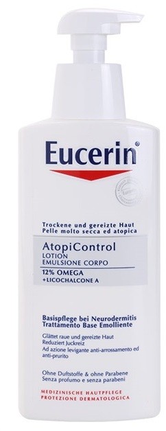 Eucerin AtopiControl testápoló tej száraz és viszkető bőrre  400 ml