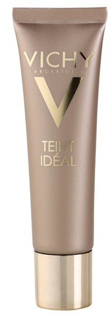 Vichy Teint Idéal élénkítő krémes make-up az ideális árnyalatú bőrért árnyalat 15 Ivory/Clair SPF 20  30 ml