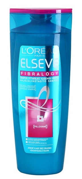 L’Oréal Paris Elseve Fibralogy sampon a sűrű hajért With Filloxane 400 ml