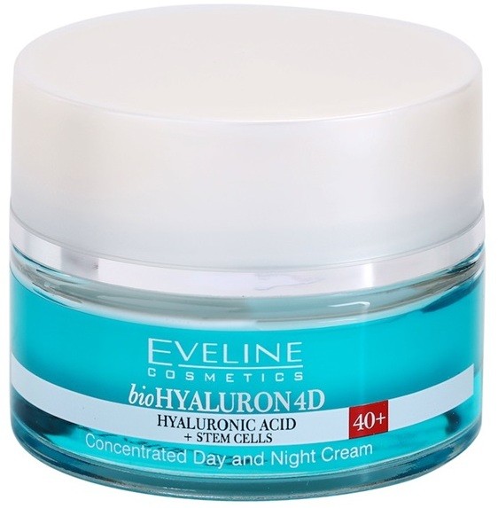 Eveline Cosmetics BioHyaluron 4D nappali és éjszakai krém 40+ SPF 8 50 ml