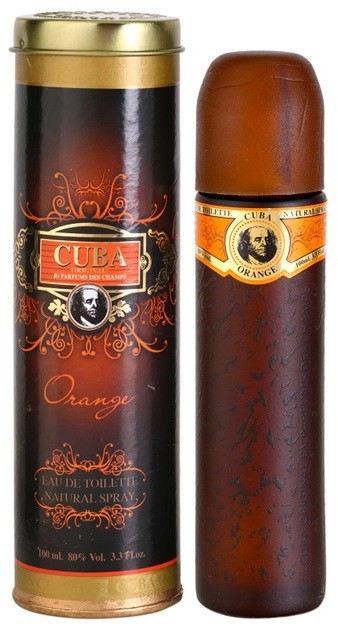 Cuba Orange eau de toilette férfiaknak 100 ml