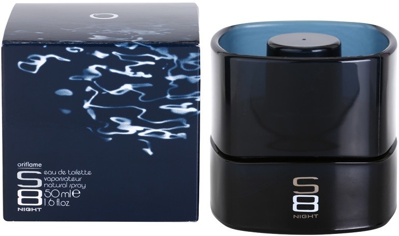 Oriflame S8 Night eau de toilette férfiaknak 50 ml