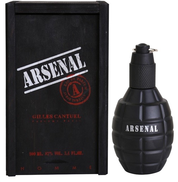 Gilles Cantuel Arsenal Black eau de parfum férfiaknak 100 ml