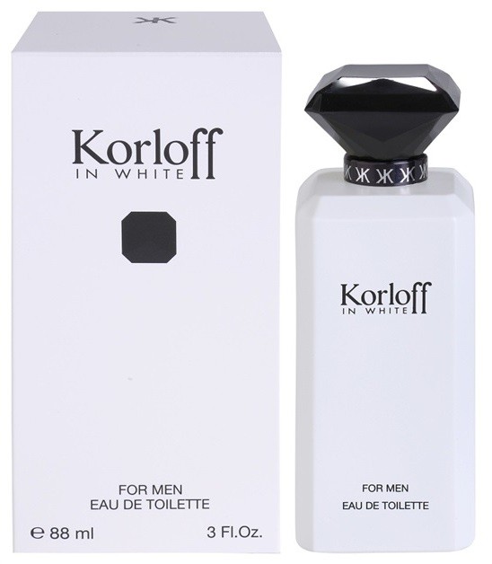 Korloff In White eau de toilette férfiaknak 88 ml