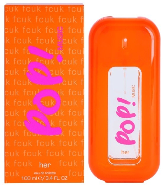 Fcuk Pop! Music eau de toilette nőknek 100 ml