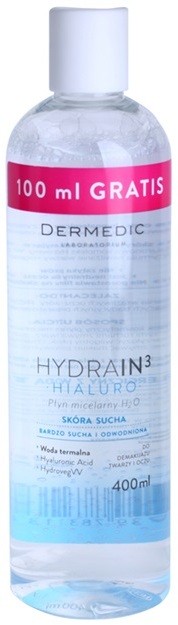 Dermedic Hydrain3 Hialuro micelláris víz  400 ml