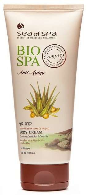 Sea of Spa Bio Spa testápoló krém aloe verával és shea vajjal  180 ml