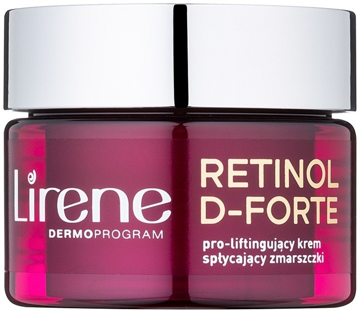 Lirene Retinol D-Forte 50+ ráncellenes nappali krém lifting hatással  50 ml