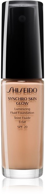 Shiseido Synchro Skin Glow élénkítő make-up SPF 20 árnyalat Rose 4 30 ml