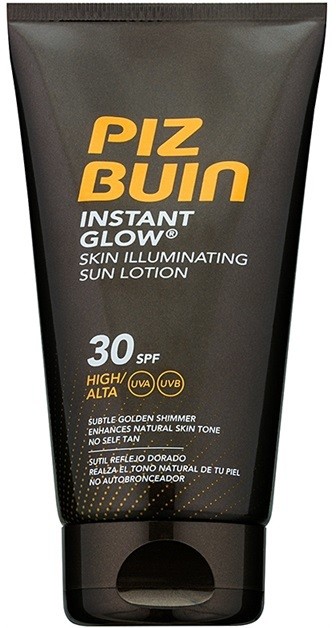 Piz Buin Instant Glow napozó bőrélénkítő krém  SPF 30  150 ml