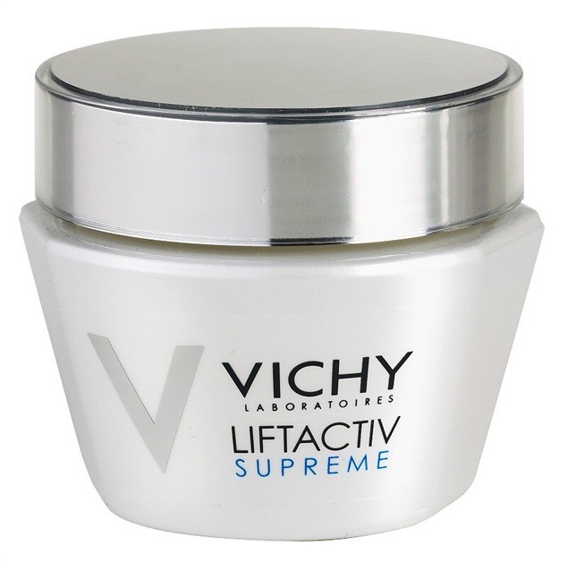 Vichy Liftactiv Supreme nappali liftinges kisimító krém száraz és nagyon száraz bőrre  50 ml