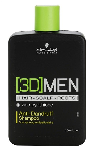 Schwarzkopf Professional [3D] MEN sampon korpásodás ellen  250 ml