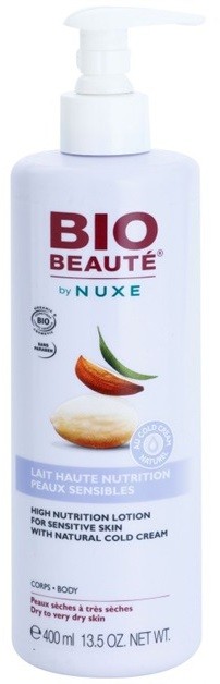 Bio Beauté by Nuxe High Nutrition tápláló testápoló krém cold cream  400 ml