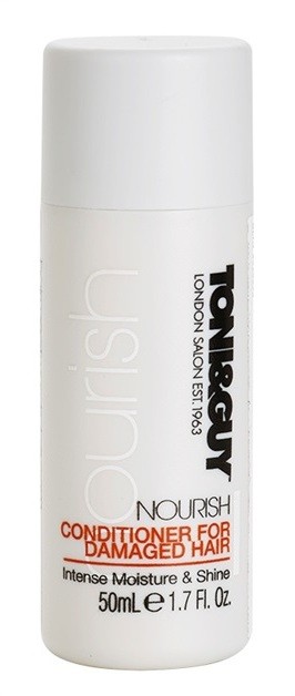 TONI&GUY Nourish kondicionáló a károsult hajra  50 ml