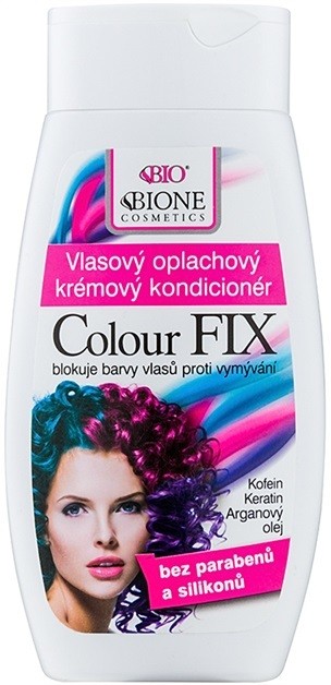 Bione Cosmetics Colour Fix krémes hajkondicionáló a szín védelméért  260 ml