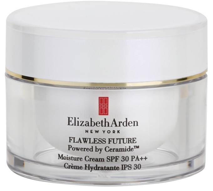 Elizabeth Arden Flawless Future Moisture Cream hidratáló krém ceramiddal SPF 30  50 ml