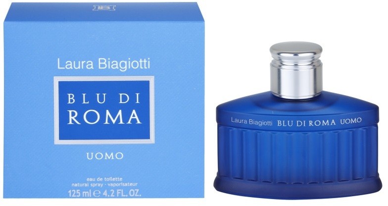 Laura Biagiotti Blu Di Roma UOMO eau de toilette férfiaknak 125 ml