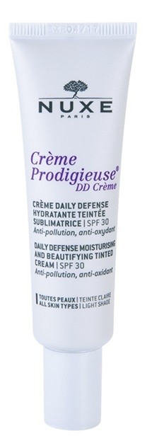 Nuxe Crème Prodigieuse DD krém árnyalat Light Shade/Teninte Claire  30 ml