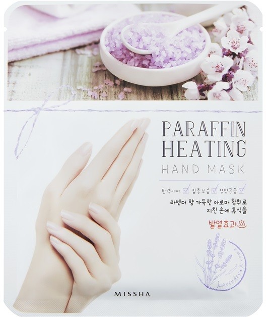 Missha Paraffin Heating paraffines maszk a kezekre melegítő hatással  16 g