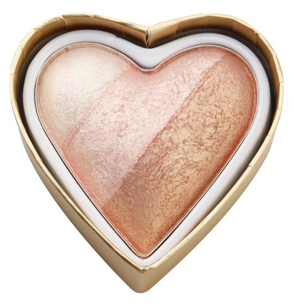 Makeup Revolution I ♥ Makeup Blushing Hearts arcpirosító árnyalat Iced Hearts 10 g