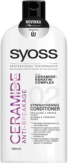 Syoss Ceramide Complex Anti-Breakage kondicionáló a haj megerősítésére  500 ml