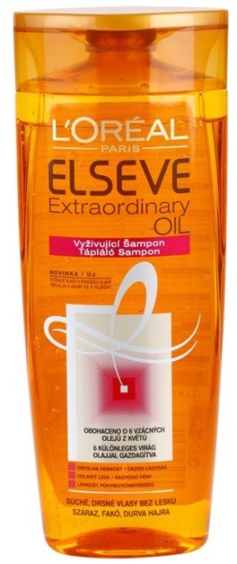 L’Oréal Paris Elseve Extraordinary Oil tápláló sampon száraz hajra  250 ml