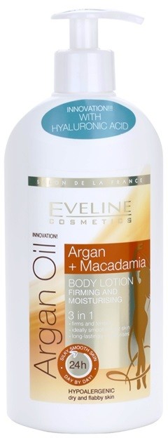 Eveline Cosmetics Argan Oil hidratáló és feszesítő testápoló tej  350 ml