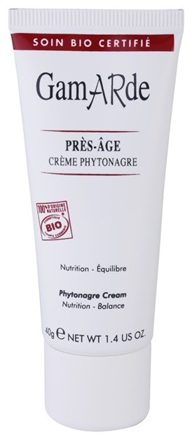 Gamarde Anti-Ageing tápláló krém  40 ml