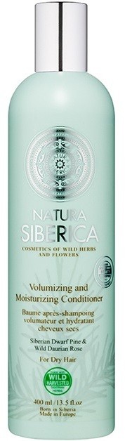 Natura Siberica Natural & Organic hidratáló kondicionáló száraz hajra  400 ml