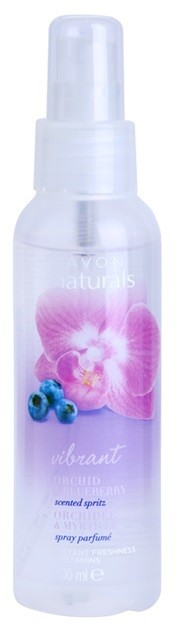 Avon Naturals Fragrance testápoló spray orchideával és áfonyával  100 ml