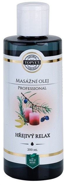 Topvet Professional masszázsolaj - élénkítő relaxáció  200 ml