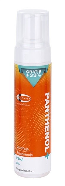 Topvet Panthenol + nyugtató hab testre napozás után  200 ml