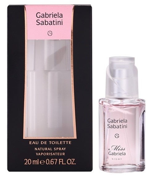 Gabriela Sabatini Miss Gabriela Night eau de toilette nőknek 20 ml