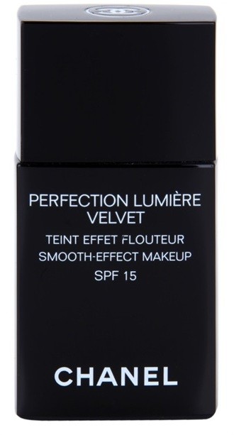 Chanel Perfection Lumière Velvet bársonyos make-up matt hatásért árnyalat 60 Beige SPF 15  30 ml