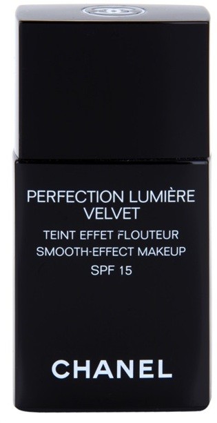 Chanel Perfection Lumière Velvet bársonyos make-up matt hatásért árnyalat 10 Beige SPF 15  30 ml