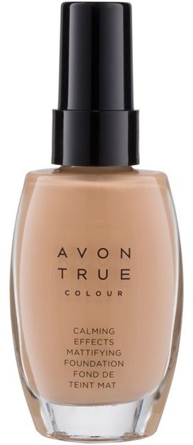 Avon True Colour nyugtató make-up matt hatásért árnyalat Cream 30 ml