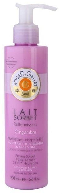 Roger & Gallet Gingembre hidratáló testápoló tej normál és száraz bőrre  200 ml