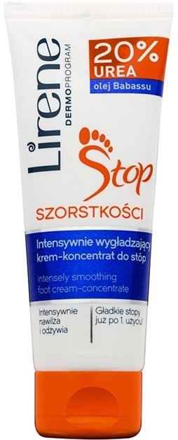 Lirene Foot Care lábkrém bőrkeményedés ellen (20% Urea) 75 ml