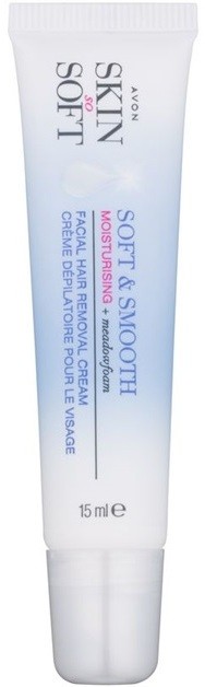 Avon Skin So Soft Smooth szőrtelenítő krém az arcra  15 ml