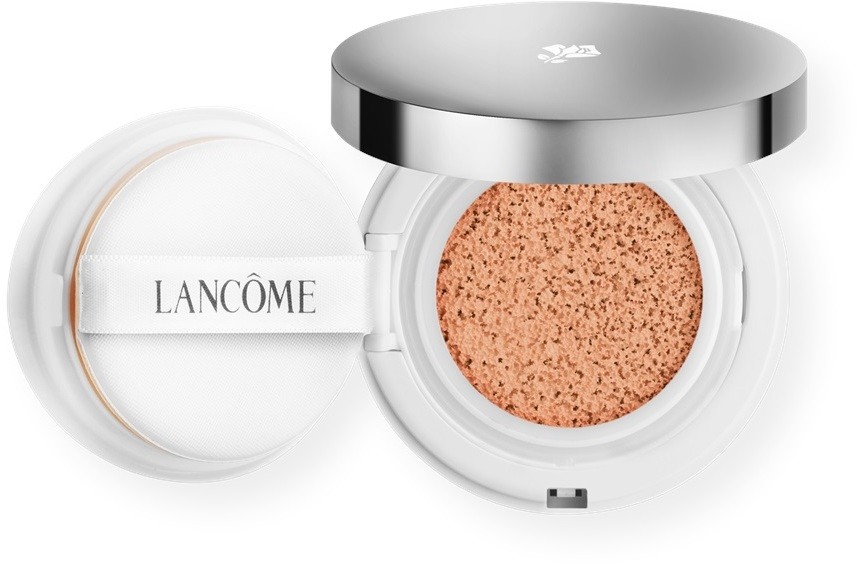 Lancôme Miracle Cushion folyékony make-up szivacsban SPF 23 árnyalat 01 Pure Porcelaine  14 g