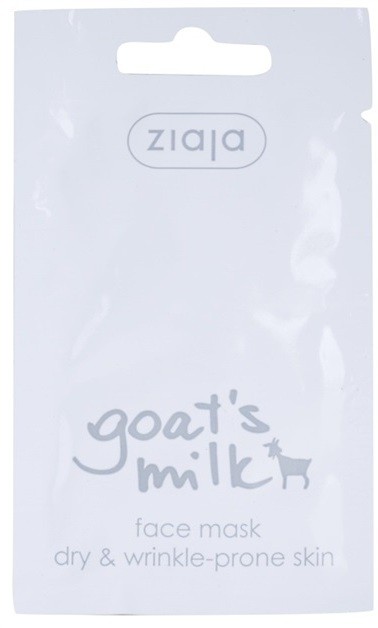 Ziaja Goat's Milk maszk száraz bőrre  7 ml