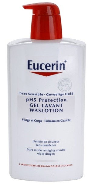 Eucerin pH5 krémtusfürdő az érzékeny bőrre  1000 ml