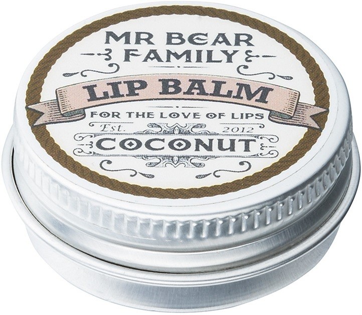 Mr Bear Family Coconut ajakbalzsam uraknak  15 ml