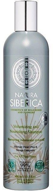 Natura Siberica Natural & Organic tápláló sampon minden hajtípusra  400 ml