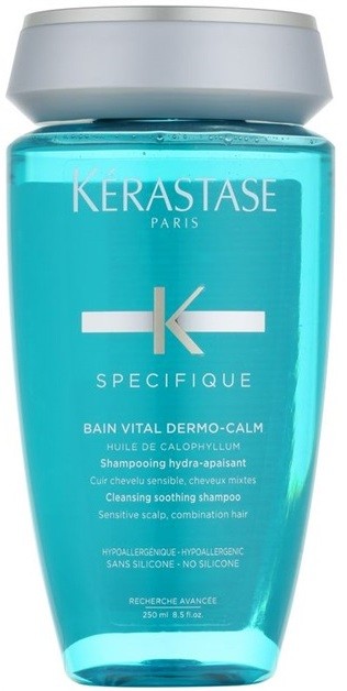 Kérastase Specifique Bain Vital Dermo-Calm nyugtató sampon érzékeny fejbőrre  250 ml