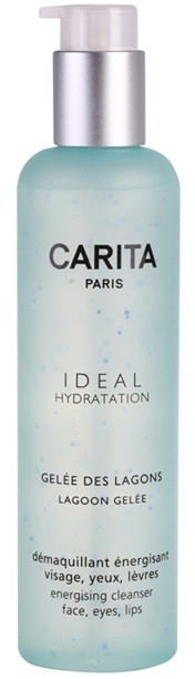 Carita Ideal Hydratation energizáló és tisztító gél az arcra és a szemekre  200 ml