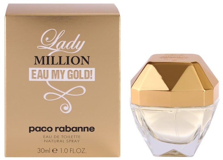 Paco Rabanne Lady Million Eau My Gold eau de toilette nőknek 30 ml